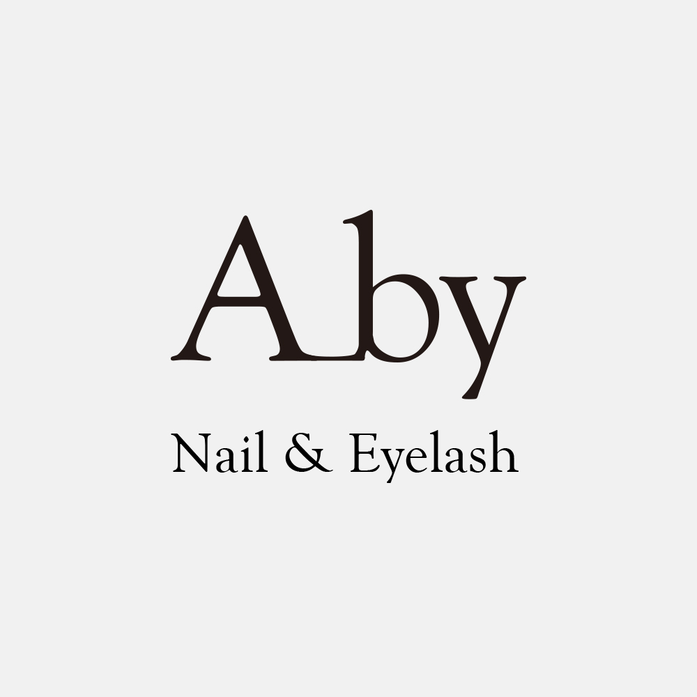 Aby Nail＆Eyelash ロゴ