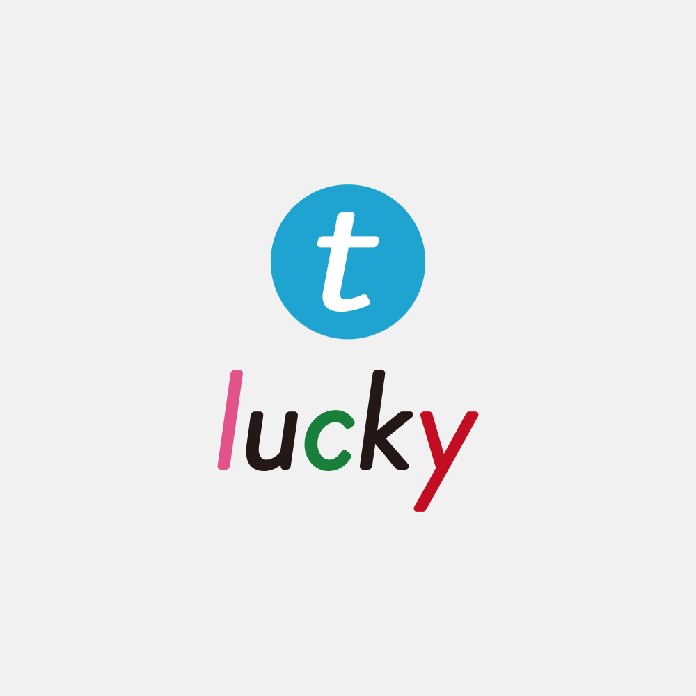 t lucky ロゴ